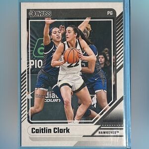Caitlin Clark Iowa Hawkeyes  2024 Donruss Card #10